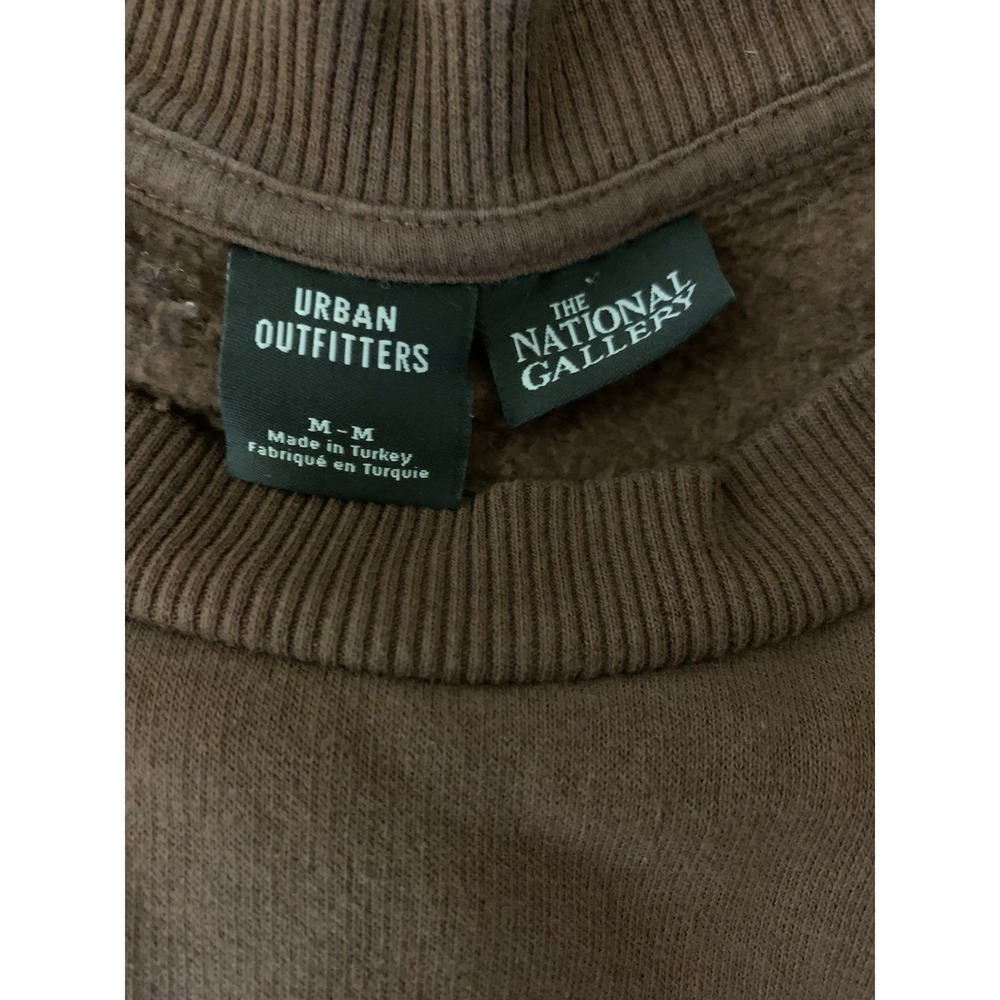 Urban Outfitters The National Gallery Gauguin Graphic Sweatshirt Brown Art M - Picture 4 of 4